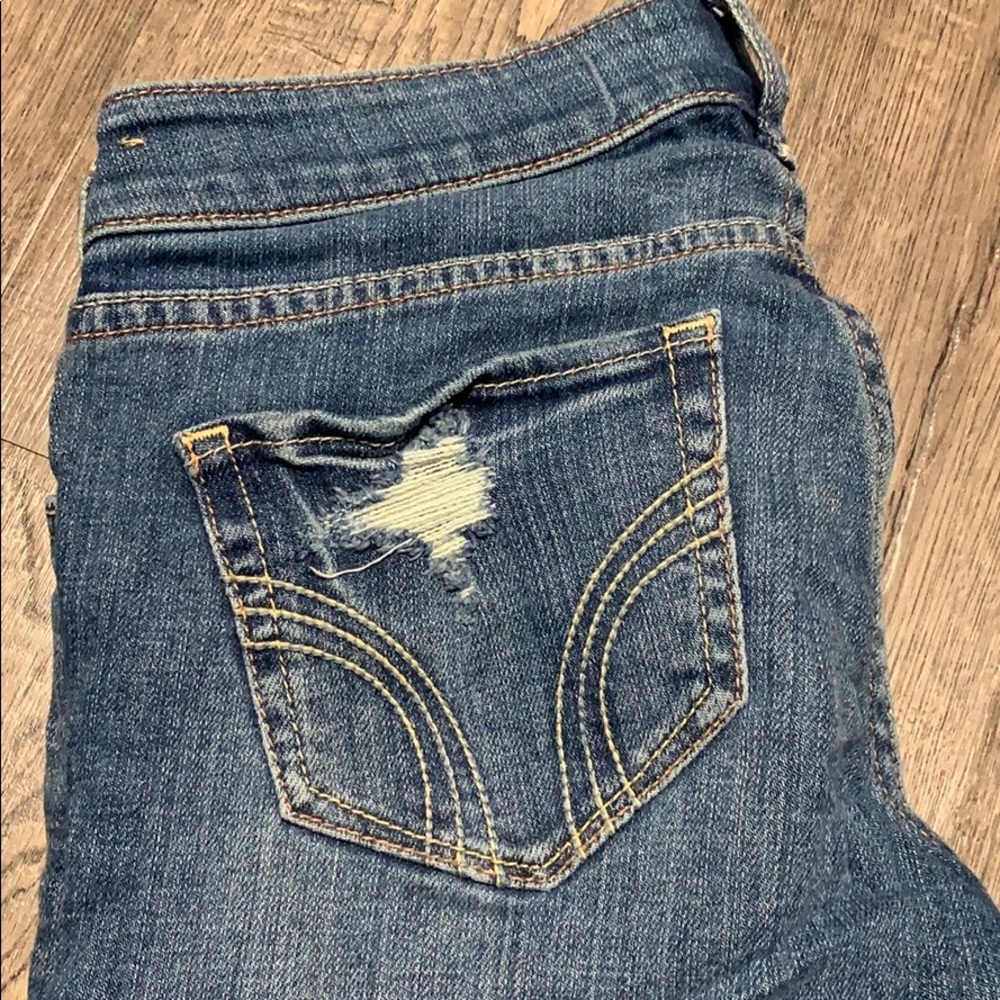 Hollister distressed jeans